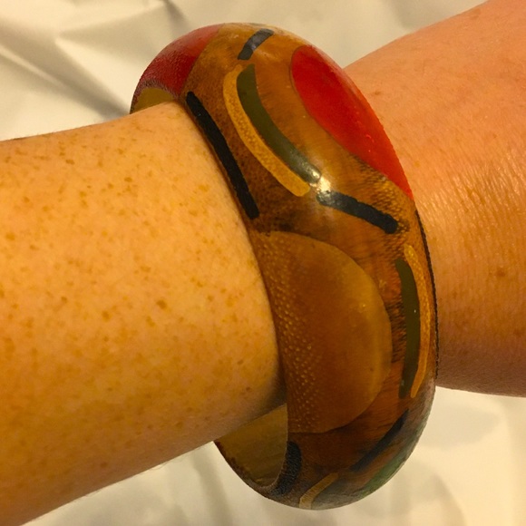 ✨Handmade Art Deco Bangle Bracelet✨ - Picture 3 of 4